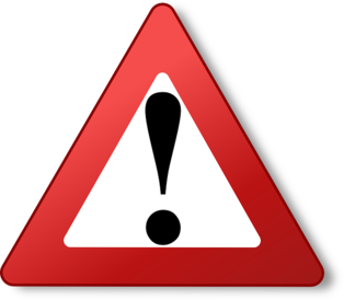 warning